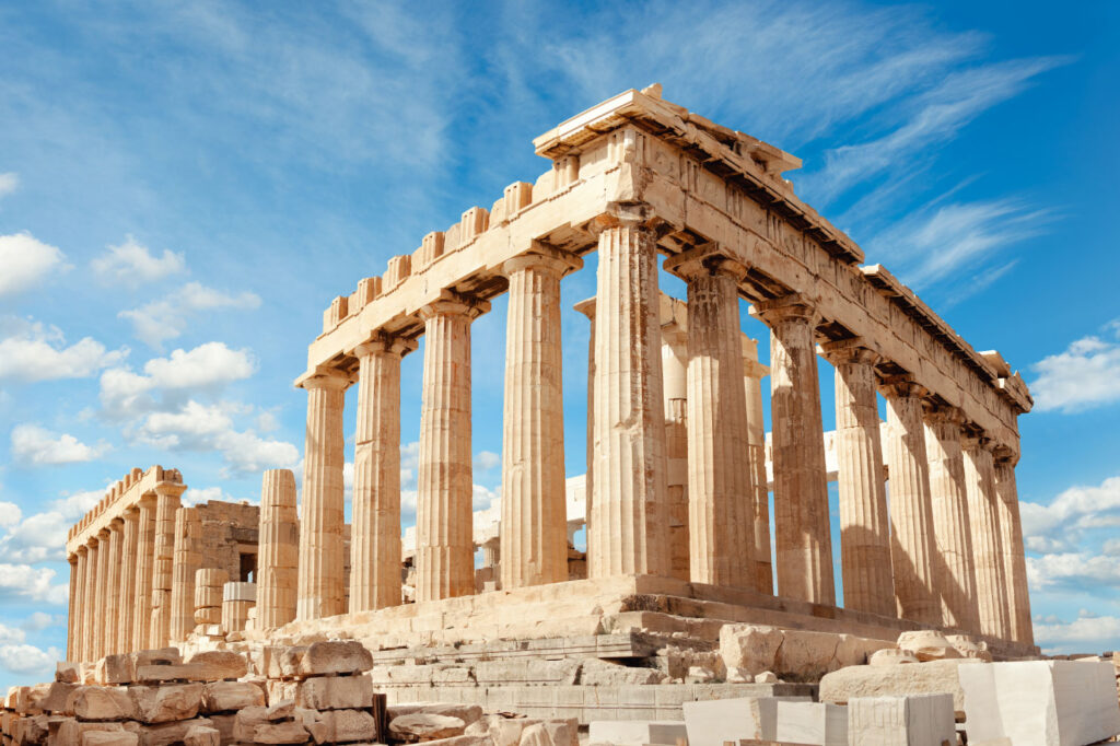 partenón acrópolis atenas